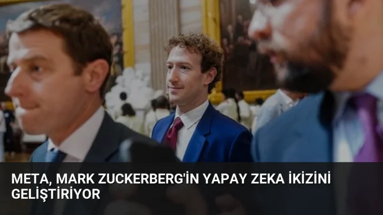 Meta, Mark Zuckerberg’in Yapay Zeka İkizini Geliştiriyor