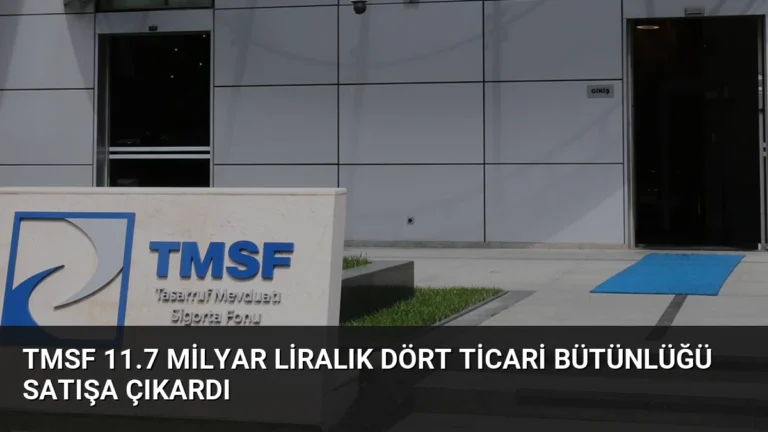 TMSF 11.7 Milyar Liralık Dört Ticari Bütünlüğü Satışa Çıkardı