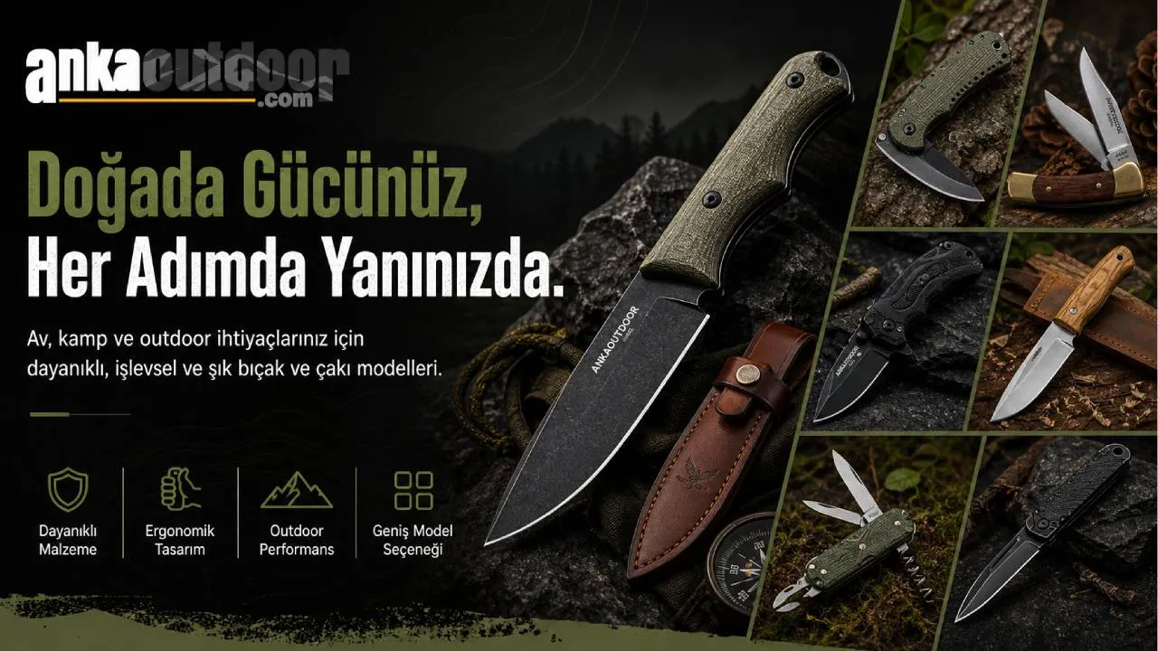 Kamp Bıçağı Nedir? Bushcraft Tarzı Kullanım ve Doğada Sağlam Bir Yardımcı Seçme