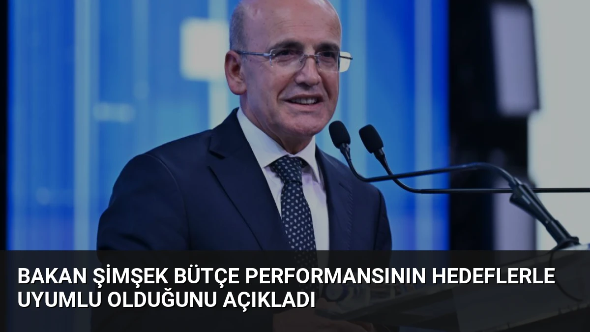 Bakan Şimşek Bütçe Performansının Hedeflerle Uyumlu Olduğunu Açıkladı