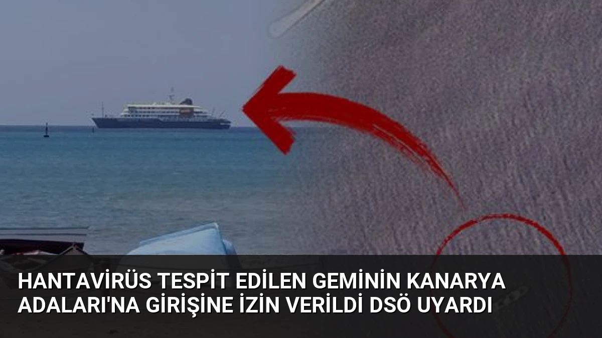 Hantavirüs Tespit Edilen Geminin Kanarya Adaları’na Girişine İzin Verildi DSÖ Uyardı