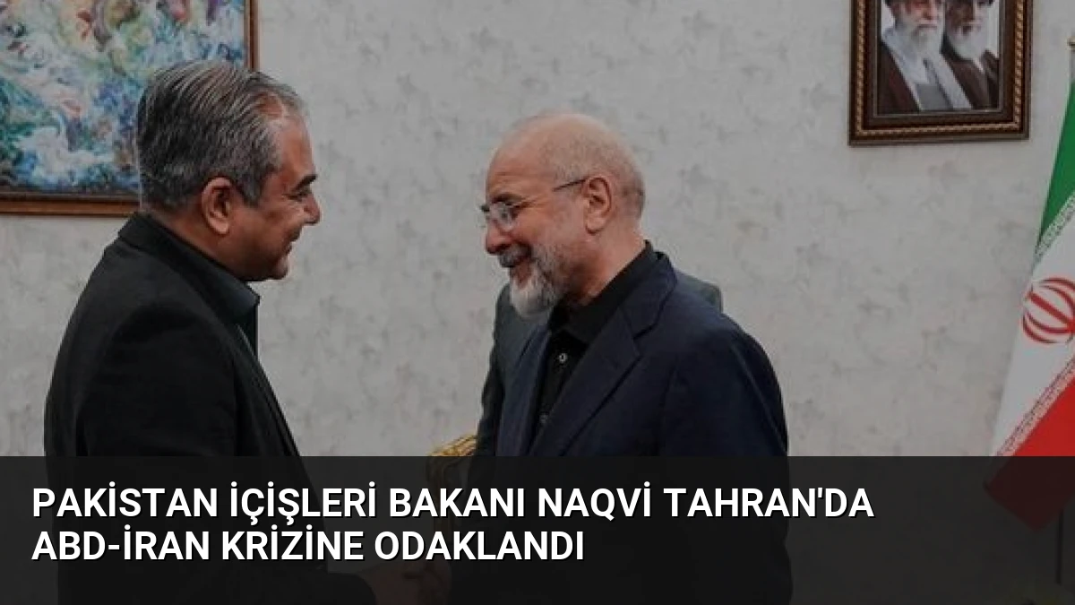 Pakistan İçişleri Bakanı Naqvi Tahran’da ABD-İran Krizine Odaklandı