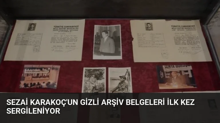 Sezai Karakoç’un Gizli Arşiv Belgeleri İlk Kez Sergileniyor