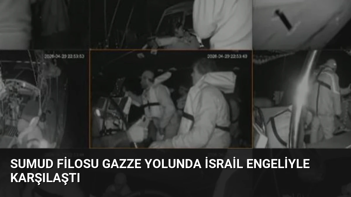 Sumud Filosu Gazze Yolunda İsrail Engeliyle Karşılaştı