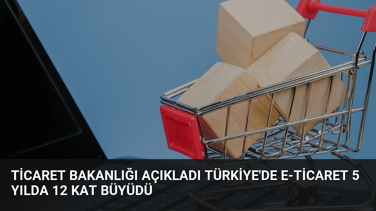Ticaret Bakanlığı Açıkladı Türkiye’de E-Ticaret 5 Yılda 12 Kat Büyüdü