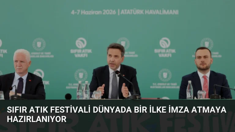 Sıfır Atık Festivali Dünyada Bir İlke İmza Atmaya Hazırlanıyor
