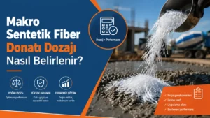 Makro Sentetik Fiber Donatı Dozajı Nasıl Belirlenir?