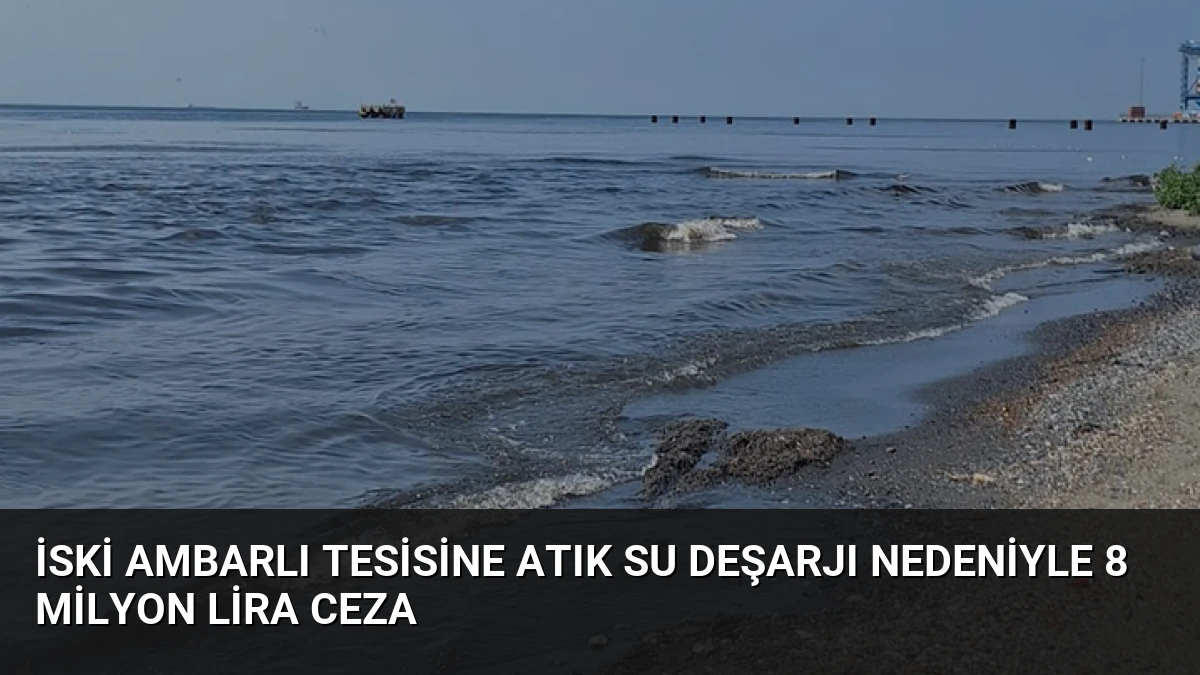 İSKİ Ambarlı Tesisine Atık Su Deşarjı Nedeniyle 8 Milyon Lira Ceza