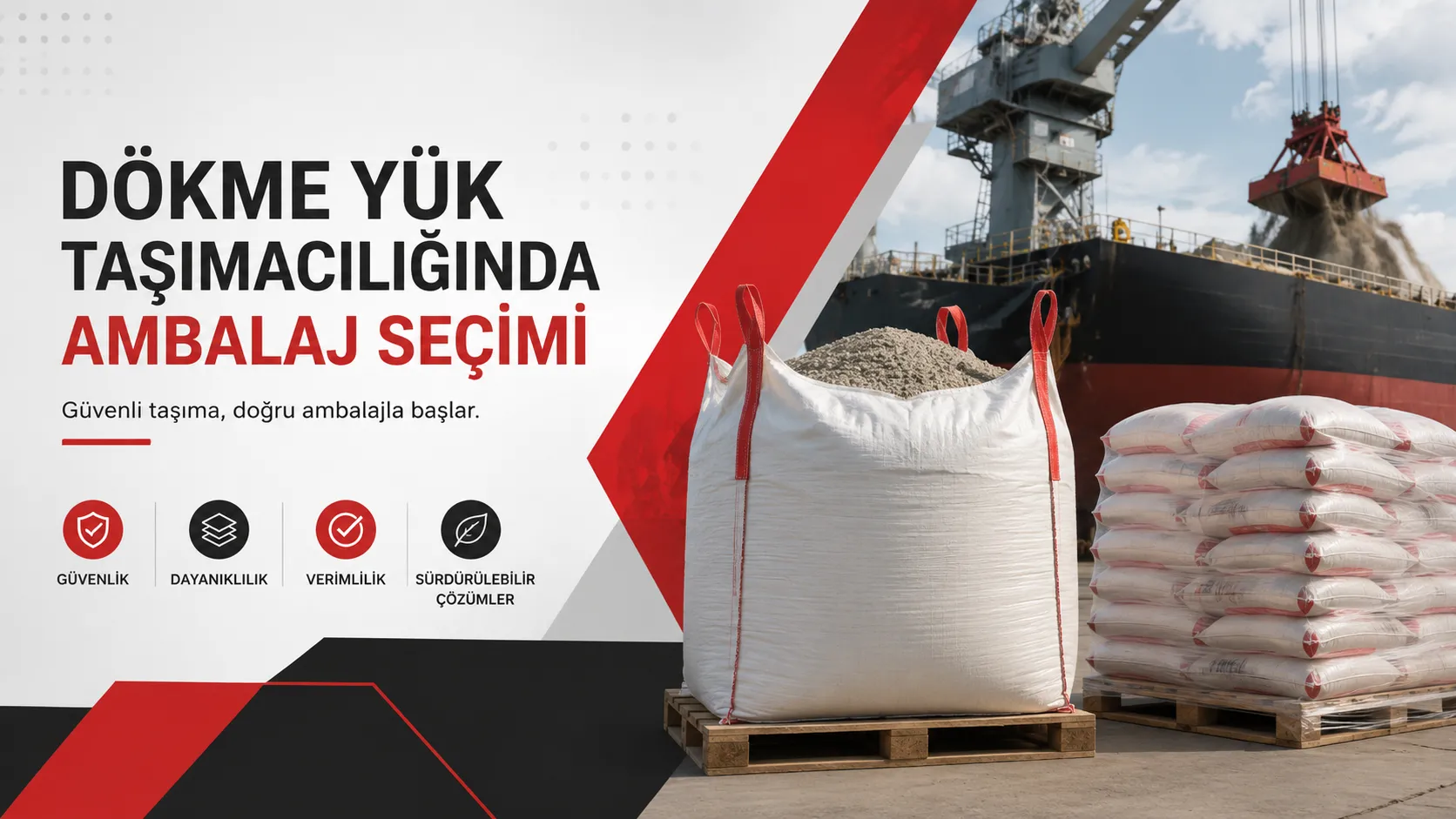 Dökme Yük Taşımacılığında Ambalaj Seçimi