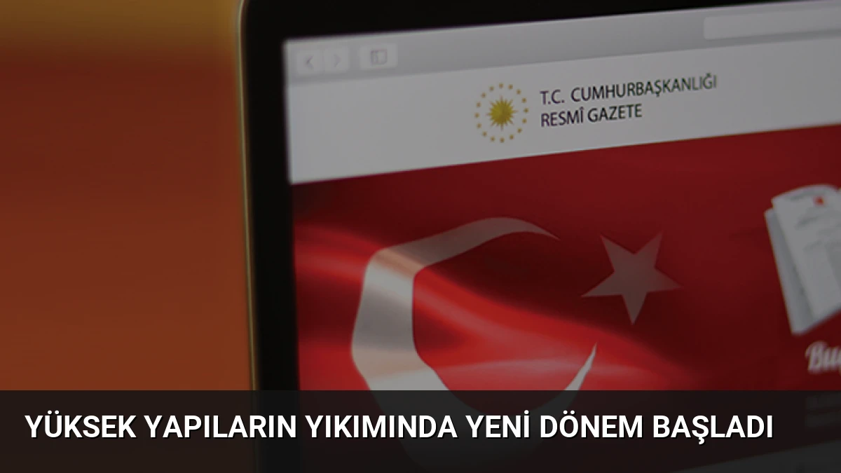 Yüksek Yapıların Yıkımında Yeni Dönem Başladı