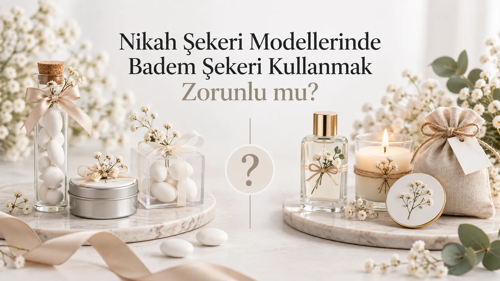 Nikah Şekeri Modellerinde Badem Şekeri Kullanmak Zorunlu mu?