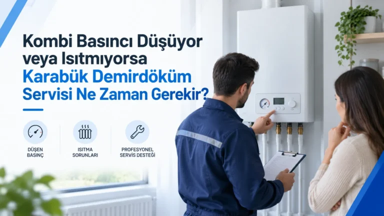 Kombi Basıncı Düşüyor veya Isıtmıyorsa Karabük Demirdöküm Servisi Ne Zaman Gerekir?