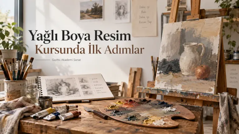 Yağlı Boya Resim Kursunda İlk Adımlar