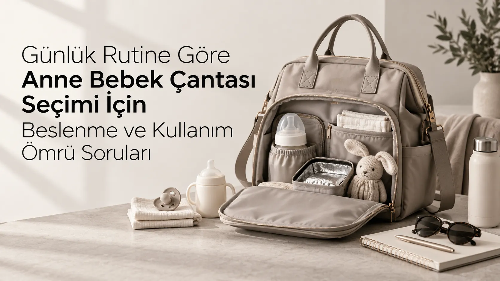 Günlük Rutine Göre Anne Bebek Çantası Seçimi İçin Beslenme ve Kullanım Ömrü Soruları