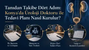 Tanıdan Takibe Dört Adım: Konya’da Üroloji Doktoru ile Tedavi Planı Nasıl Kurulur?