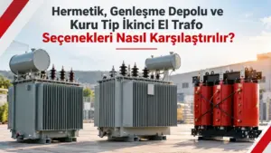 Hermetik, Genleşme Depolu ve Kuru Tip İkinci El Trafo Seçenekleri Nasıl Karşılaştırılır?