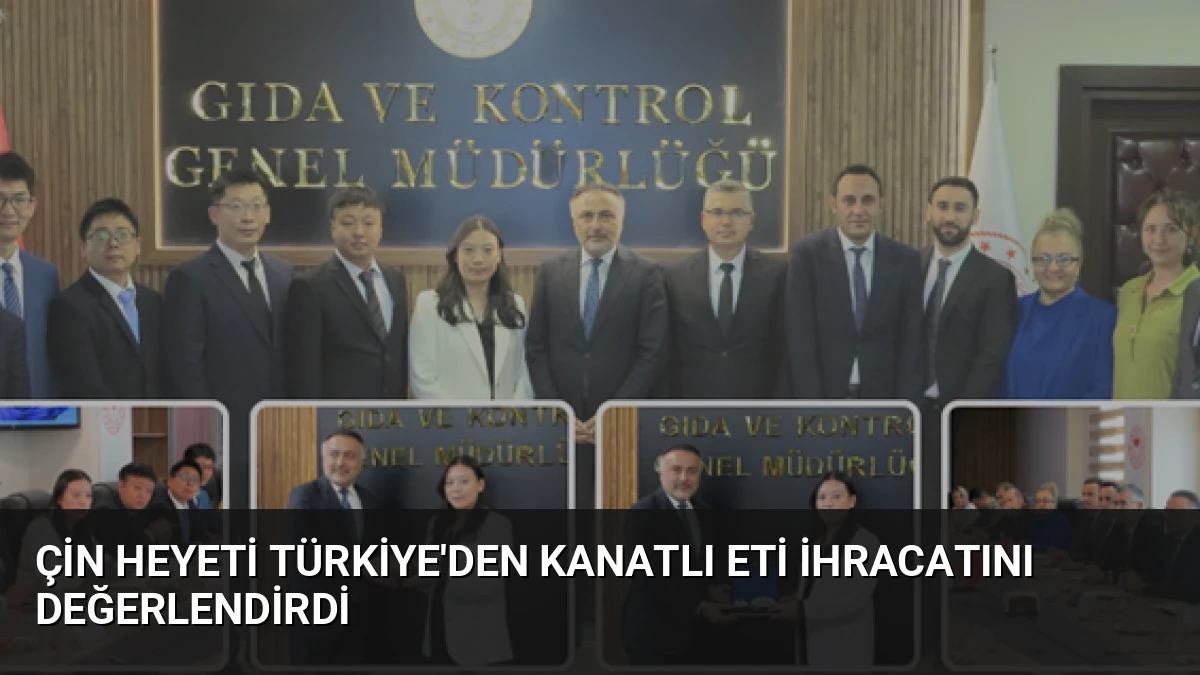 Çin Heyeti Türkiye’den Kanatlı Eti İhracatını Değerlendirdi