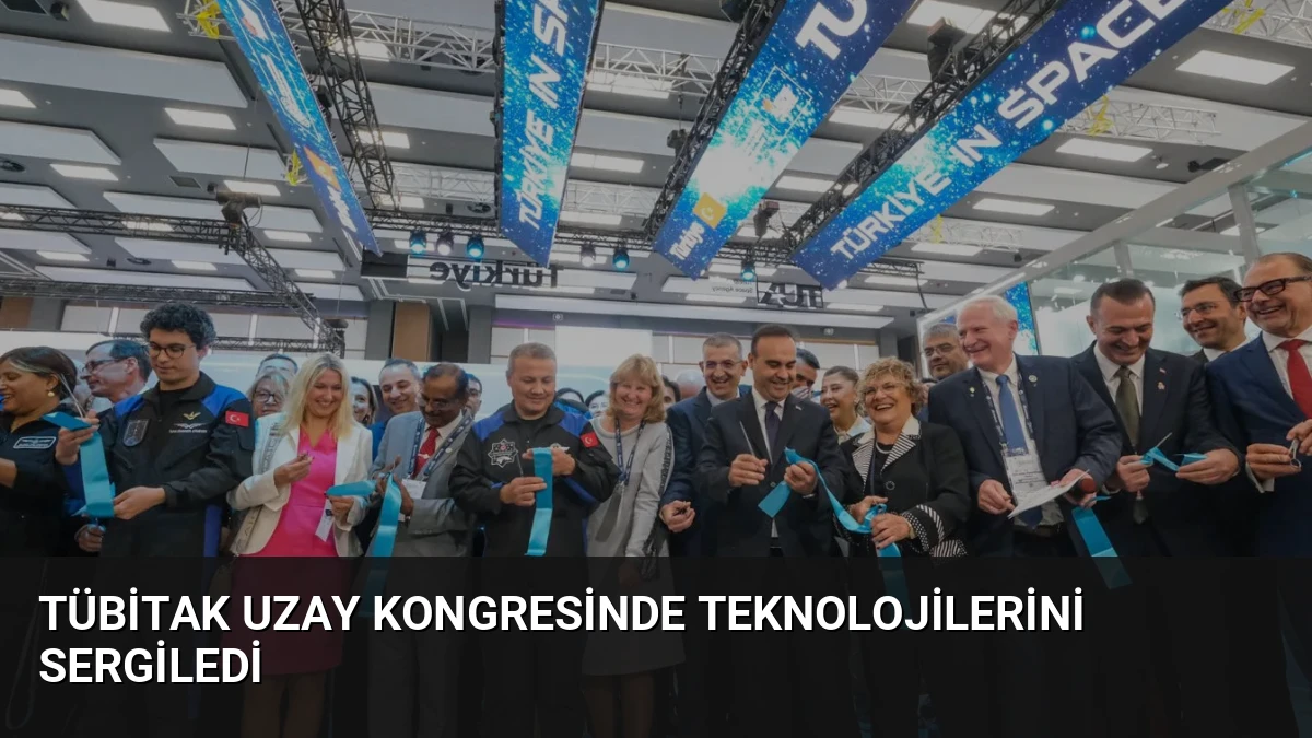 TÜBİTAK Uzay Kongresinde Teknolojilerini Sergiledi